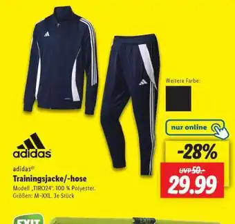 Lidl adidas Trainingsjacke/-hose Angebot