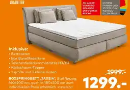 porta Quartier boxspringbett „tassia“ Angebot