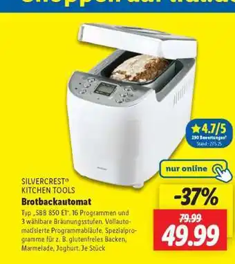 Lidl Brotbackautomat Angebot