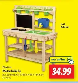 Lidl Playtive Matschküche Angebot
