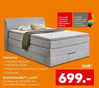 porta Boxspringbett luke Angebot
