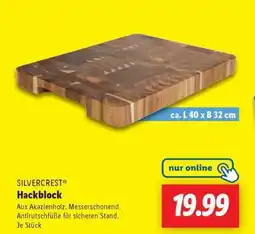 Lidl SILVERCREST Hackblock Angebot
