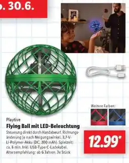 Lidl Flying Ball mit LED-Beleuchtung Angebot