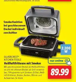 Lidl Heiluftfritteuse mit Smoker Angebot