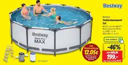 Lidl Bestway Stahlrahmenpool-Set Angebot