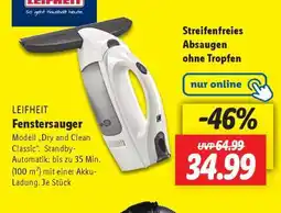 Lidl LEIFHEIT Fenstersauger Angebot