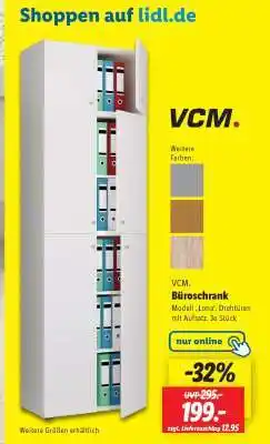 Lidl VCM Büroschrank Angebot
