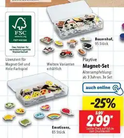 Lidl Playtive Magnet-Set Angebot