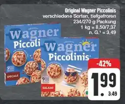 Edeka Wagner original wagner piccolinis Angebot