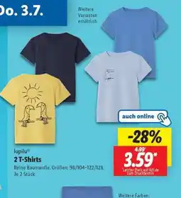 Lidl lupilu 2 T-Shirts Angebot