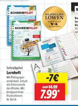 Lidl Schreibpilot Lernheft Angebot