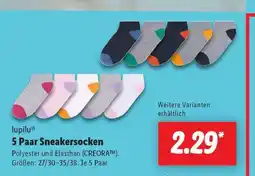 Lidl lupilu 5 Paar Sneakersocken Angebot