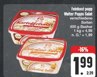 Edeka Feinkost popp walter popps salat Angebot