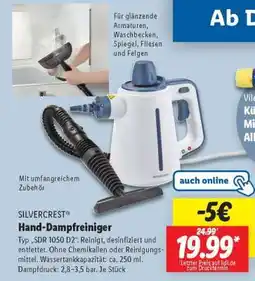 Lidl SILVERCREST Hand-Dampfreiniger Angebot