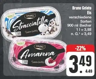 Edeka Bruno gelato stracciatella Angebot