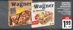 Edeka Wagner original wagner die backfrische Angebot