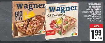 Edeka Wagner original wagner die backfrische Angebot