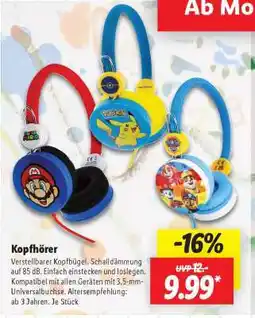 Lidl Kopfhörer Angebot