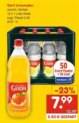Netto Marken-Discount Gerri limonaden Angebot