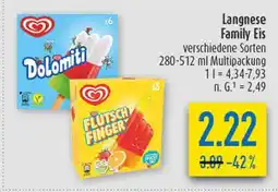 diska Langnese dolomiti Angebot
