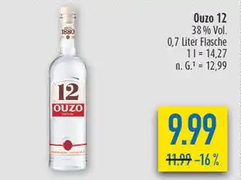 diska Ouzo 12 ouzo Angebot