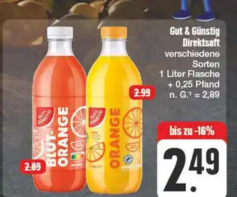 Edeka Gut & günstig blut-orange Angebot