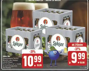 E-Center Lübzer lübzer bier Angebot