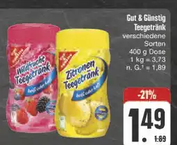 E-Center Gut & günstig wildfrucht teegetränk Angebot