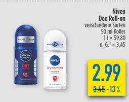 diska Nivea nivea men dry impact Angebot