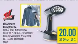 diska Tv werbung cleanmaxx dampfbürste Angebot