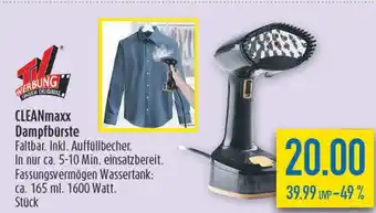diska Tv werbung cleanmaxx dampfbürste Angebot