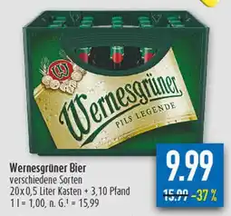 diska Wernesgrüner wernesgrüner bier Angebot