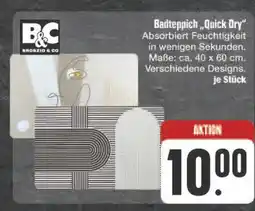 E-Center Broszio & co badteppich quick dry Angebot