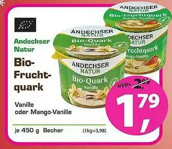 Erdi Biomarkt Bio-fruchtquark Andechser Natur Angebot