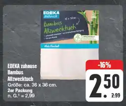 E-Center Edeka zuhause bambus allzwecktuch Angebot