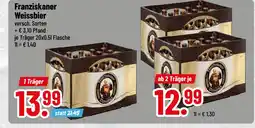 trinkgut Franziskaner weissbier Angebot