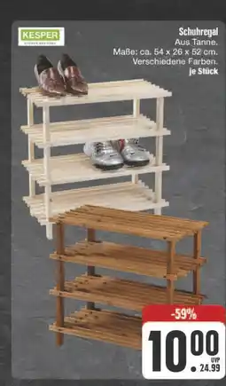 E-Center Kesper schuhregal Angebot
