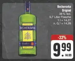 E-Center Becherovka original Angebot