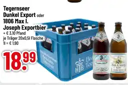 trinkgut Tegernseer dunkel export Angebot