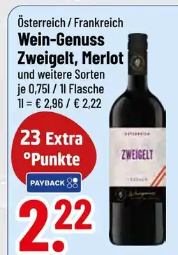 trinkgut Wein-genuss zweigelt, merlot und weitere sorten Angebot