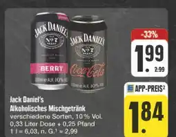 E-Center Jack daniel's alkoholisches mischgetränk Angebot