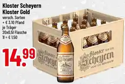 trinkgut Kloster scheyern kloster gold Angebot