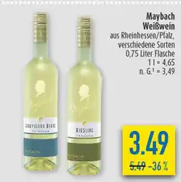 diska Maybach sauvignon blanc Angebot