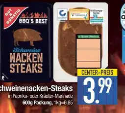 Edeka Bbq's best schweinenacken-steaks Angebot