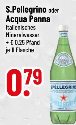 trinkgut S.pellegrino s.pellegrino oder acqua panna Angebot