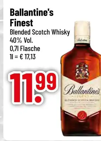 trinkgut Ballantine's finest Angebot
