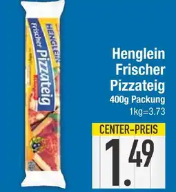 Edeka Henglein frischer pizzateig Angebot