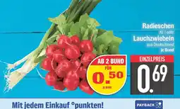 Edeka Radieschen kl. i oder lauchzwiebeln Angebot