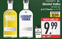 Edeka Absolut absolut citron Angebot