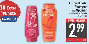 Edeka L'oréal elvital shampoo Angebot